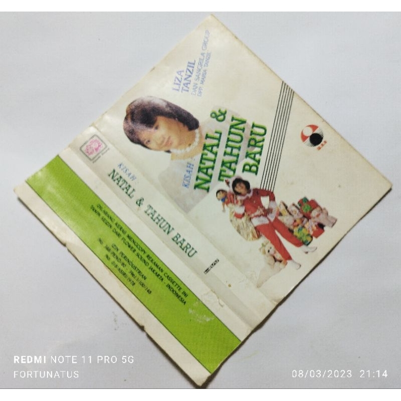 Kaset Liza Tanzil album Kisah Natal & Tahun Baru, gadis korek api