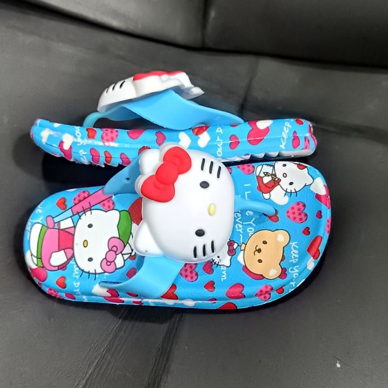 Sandal anak hello kitty Sandal import anak perempuan Sendal trendy wanita