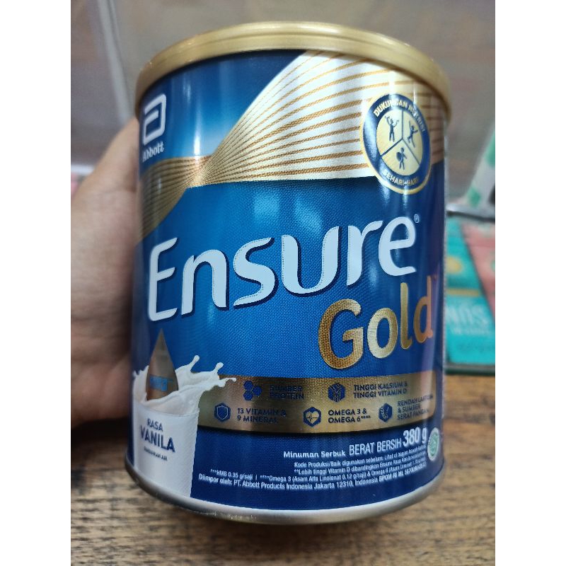 

ENSURE GOLD VANILA 380GR