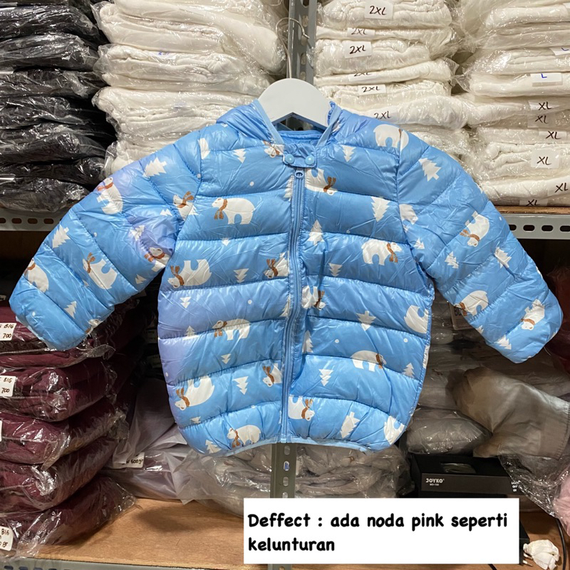 Sale[deffect] jacket polar bear anak