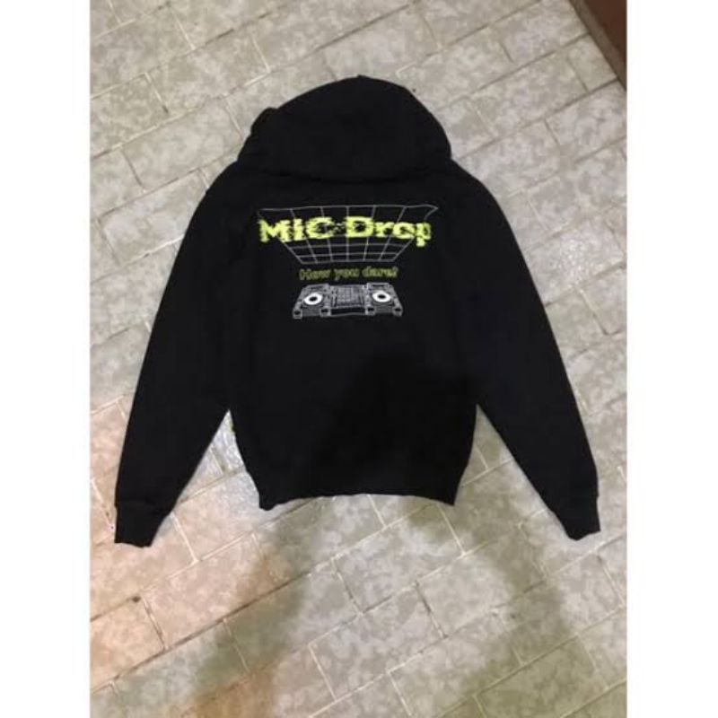 hoodie official merchandise BTS pop up store MIC DROP second original