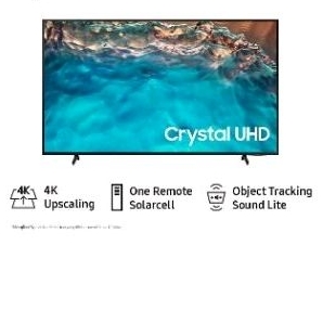 SAMSUNG 65BU8000 CRYSTAL UHD 4K SMART TV 65Inch UA65BU8000KXXD