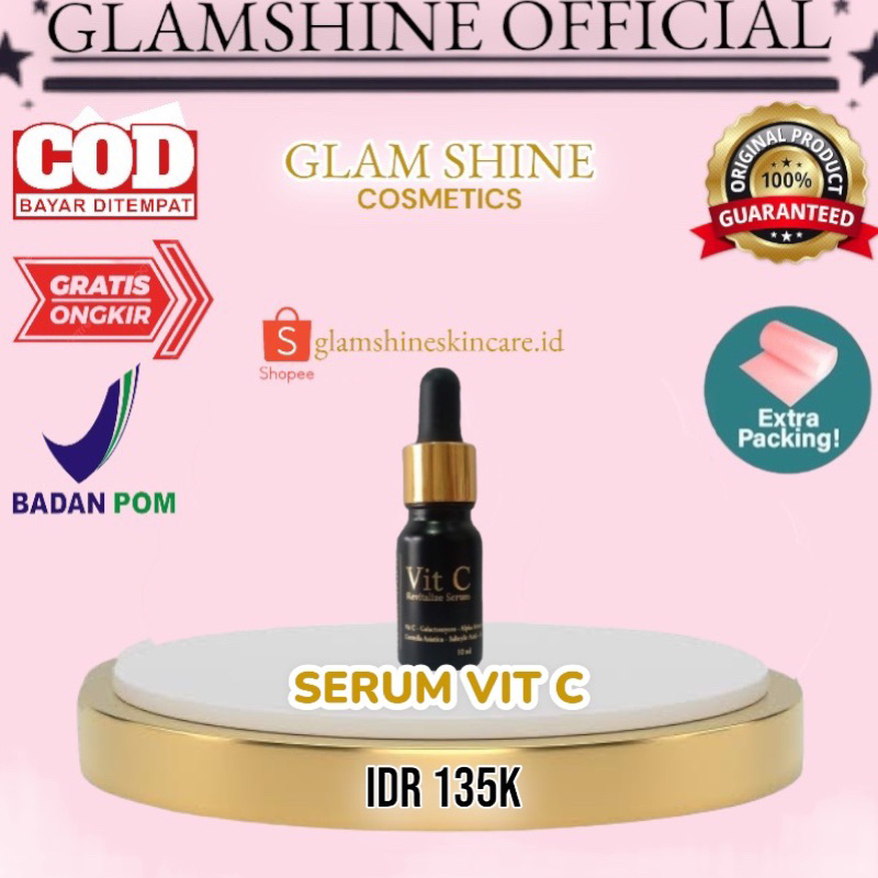 Serum VIT C Glamshine Glamshineofficial Glamshine official store Glam Shine Glame shine Glamshine Sk