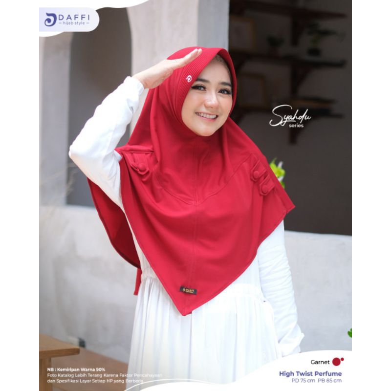 Hijab Instant Syahdu by Daffi Hijab