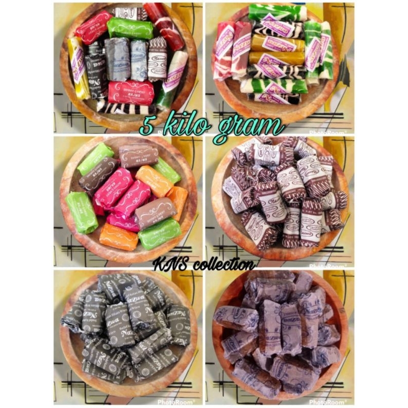 

Dodol garut varian 5 KG BISA MIX SEMUA RASA, FRESH DARI PABRIK