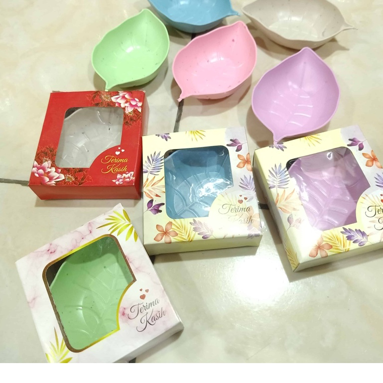 Mangkok Daun Mini / Mangkok Sambal / Mangkok Daun Kemasan Box