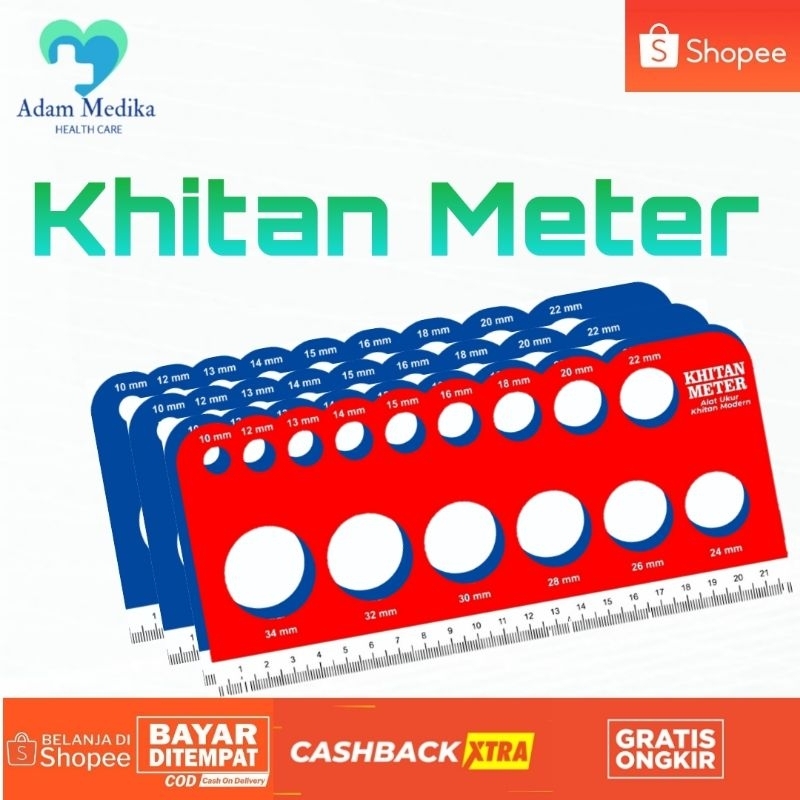 Khitan Meter All in One (winkleman, gomco, tekno klamp, Super ring/cincin, smart klamp, stapler) rin