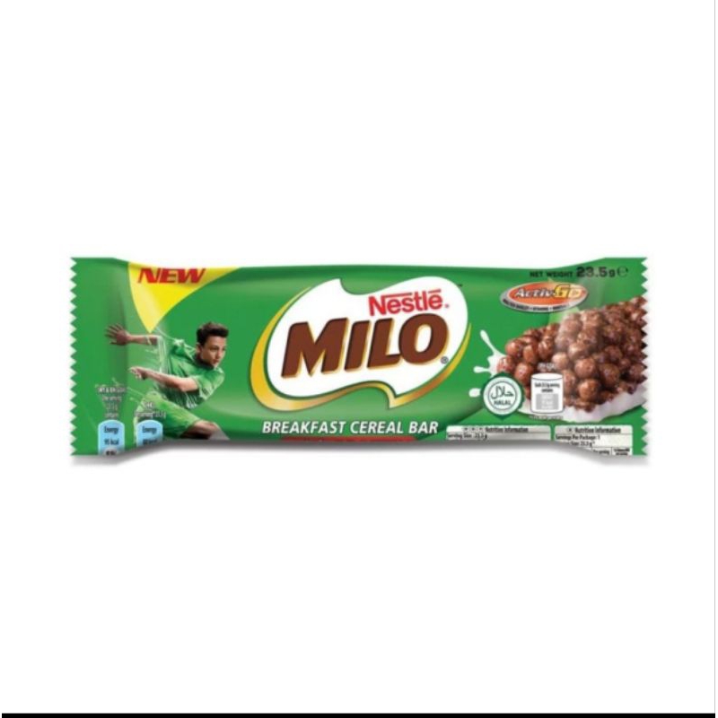 milo cereal bar / milo sereal bar 23.5 gr