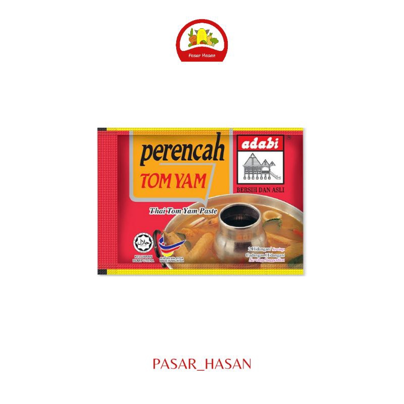 

40gr Tomyum Perencah Adabi | Pasar Hasan