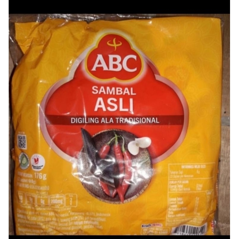 

Saos Sambal abc sachet 8 gram