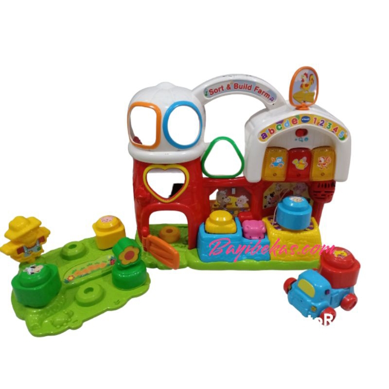 Mainan sort&built v tech