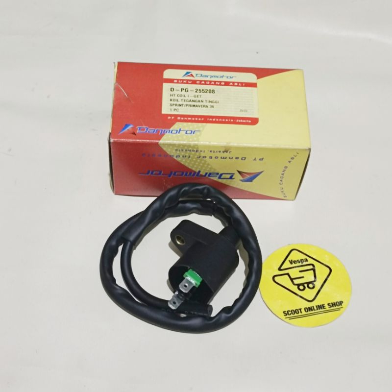 Koil Vespa Matic / HT Coil Vespa LX S Sprint Primavera IGET Danmotor