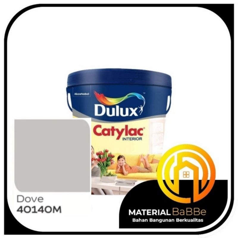 Dulux Catylac Interior Dove 40140M 5 kg | Cat Dinding Dalam