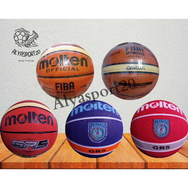 BOLA BASKET / BOLA BASKET MOLTEN / BOLA BASKET SEMI KULIT