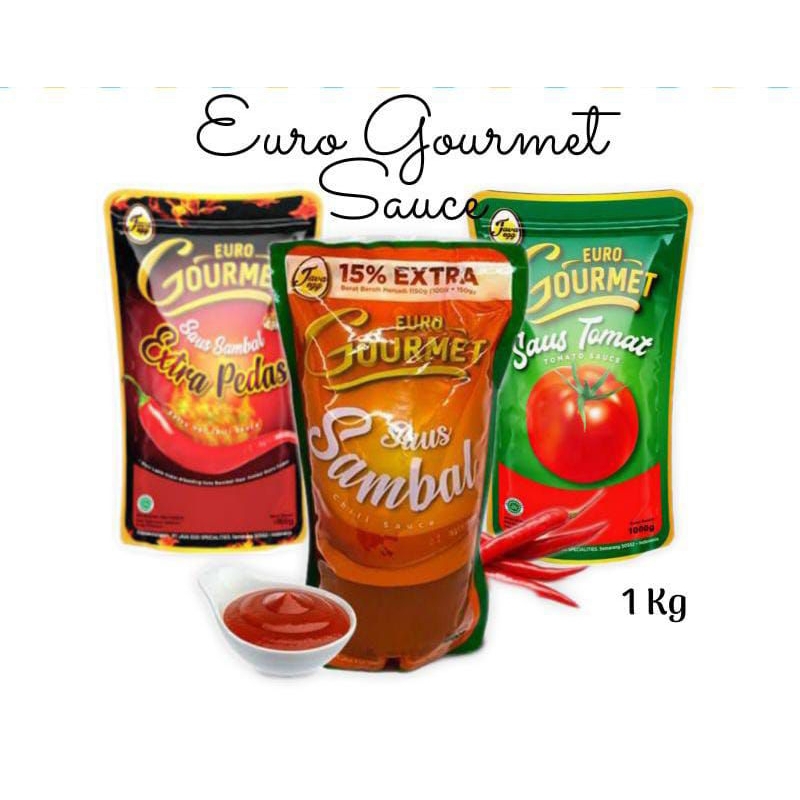 

Euro Gourmet Saus 1kg