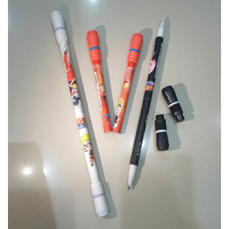 SPINNING PEN PUTAR NARUTO MAGNET