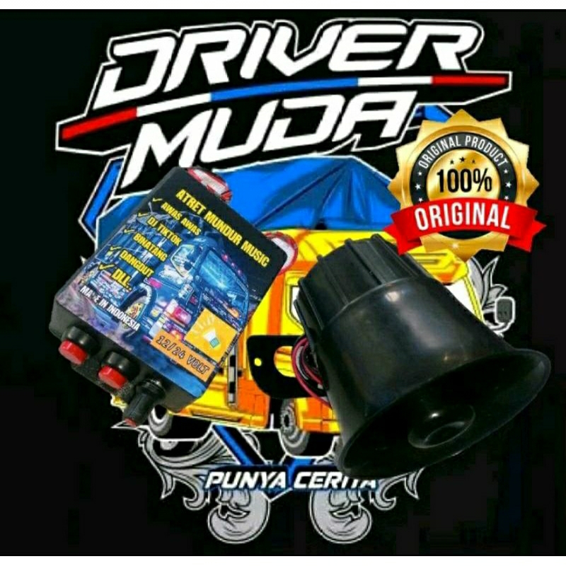 Alarm mundur atret mundur lagu 12v 24v