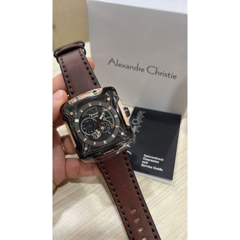 Jam Tangan pria alexandre christie 3039 original