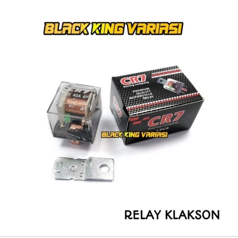 RELAY 4 KAKI 12V 80A KLAKSON LAMPU ALARM DLL