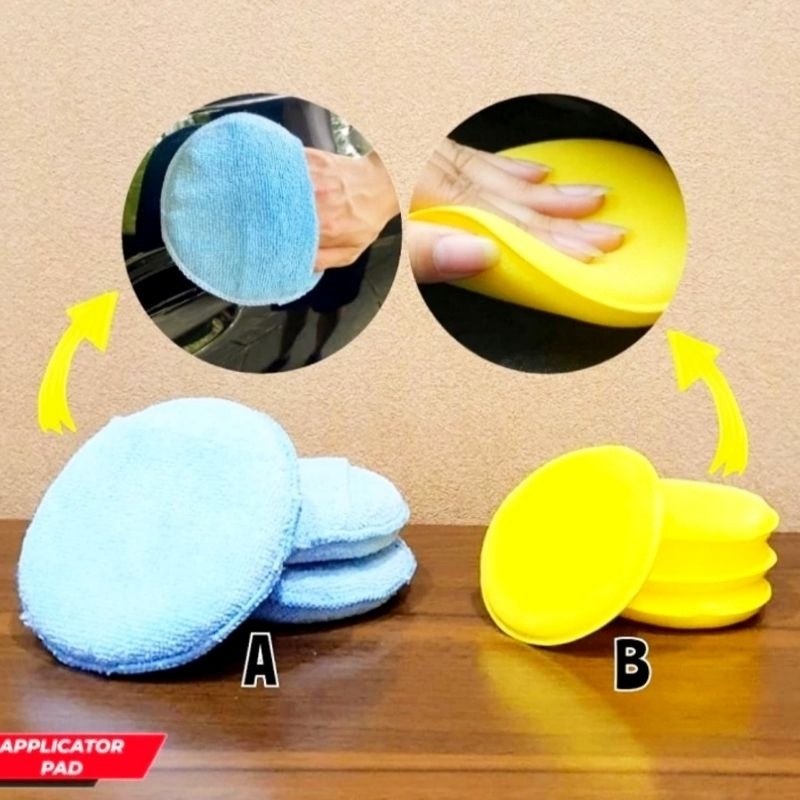 Applikator Pad / Spon / Busa Poles / Busa Wax