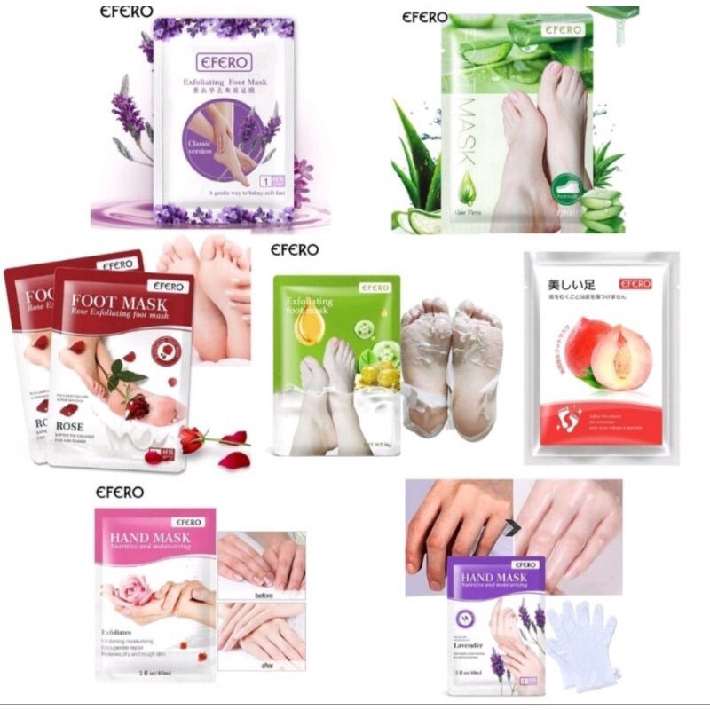 OliveShop ❤️ Exfoliating Foot Mask Peeling Treatment Masker Pengelupas Kulit Kaki