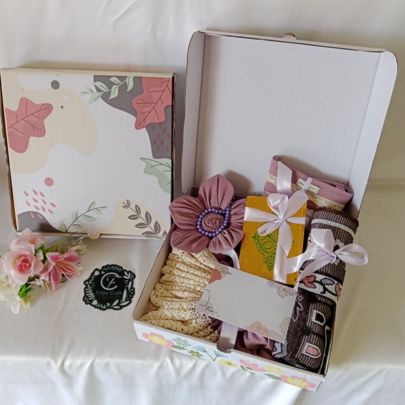 Seperangkat Alat Sholat | Mukena Mahar | Paket Mukena Seserahan | Kado Hampers