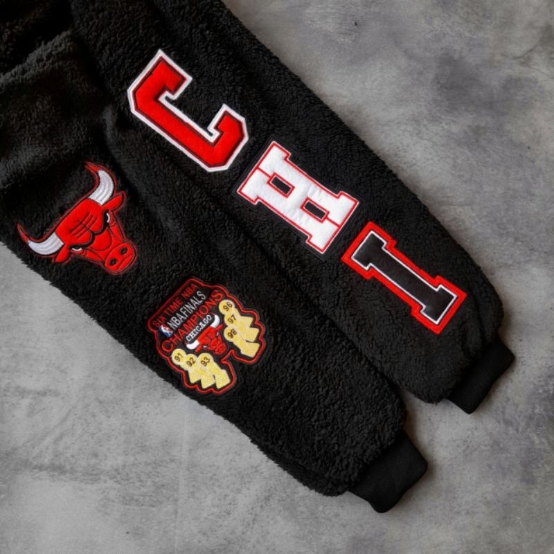 SHERPA JAKET CHICAGO BULLS FULLTAG &amp; LABEL