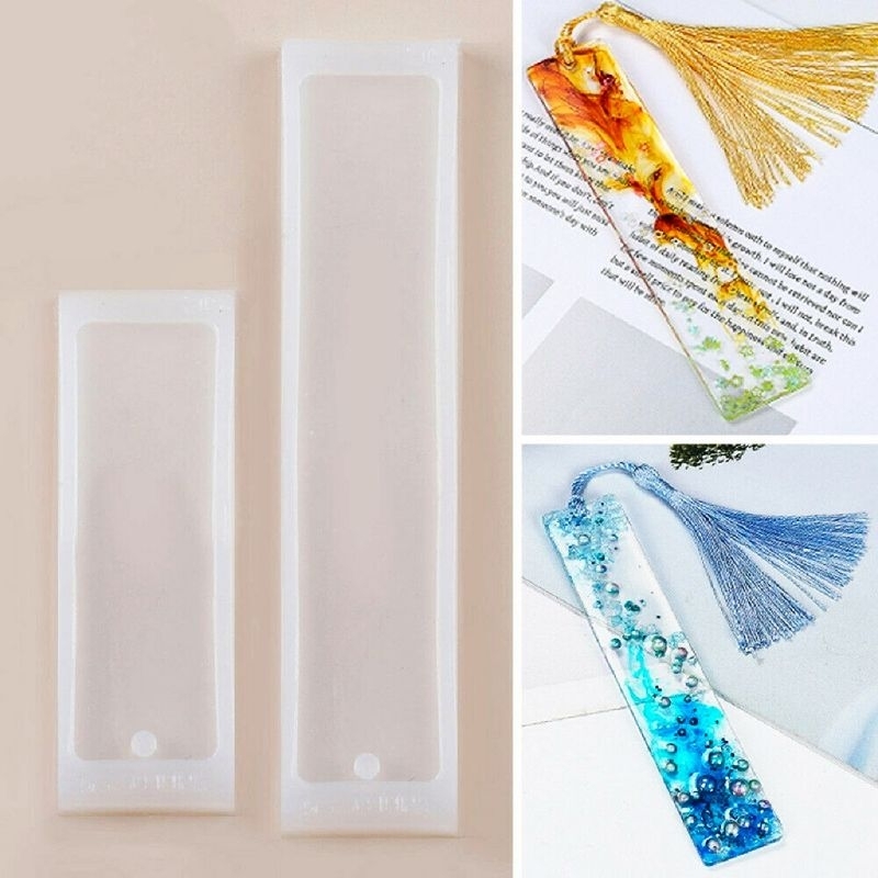 

Cetakan bookmark pembatas buku resin diy