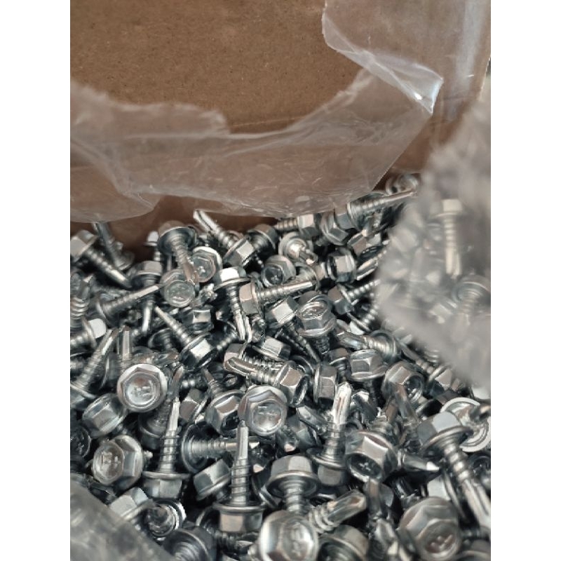 Baut Baja Ringan 10x16 Profit - Sekrup Baja Ringan F+ - Baut Putih Profit