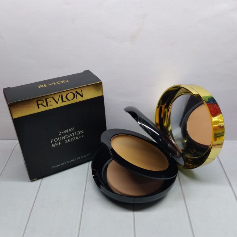 bedak revlon basah+padat 2in1