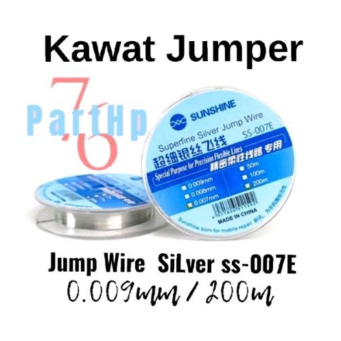 Sunshine Jump Wire SS-007E Kawat Jumper 0.09mm - 200m Wire Roll