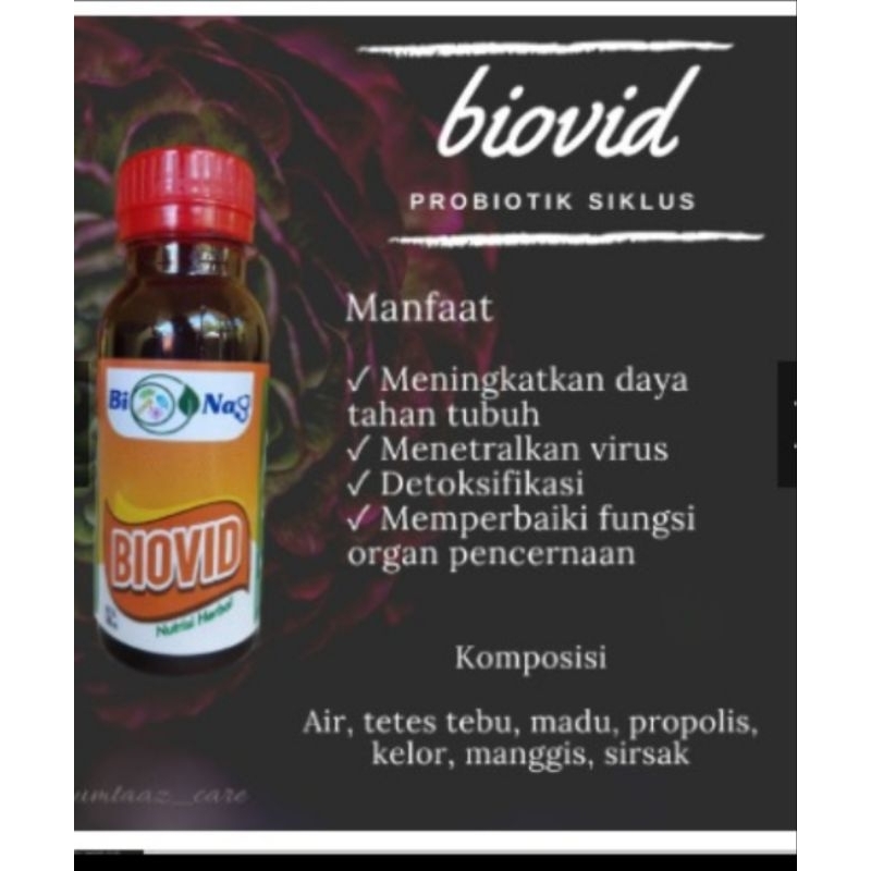 BIOVID dan SARI BUAH,  G-8