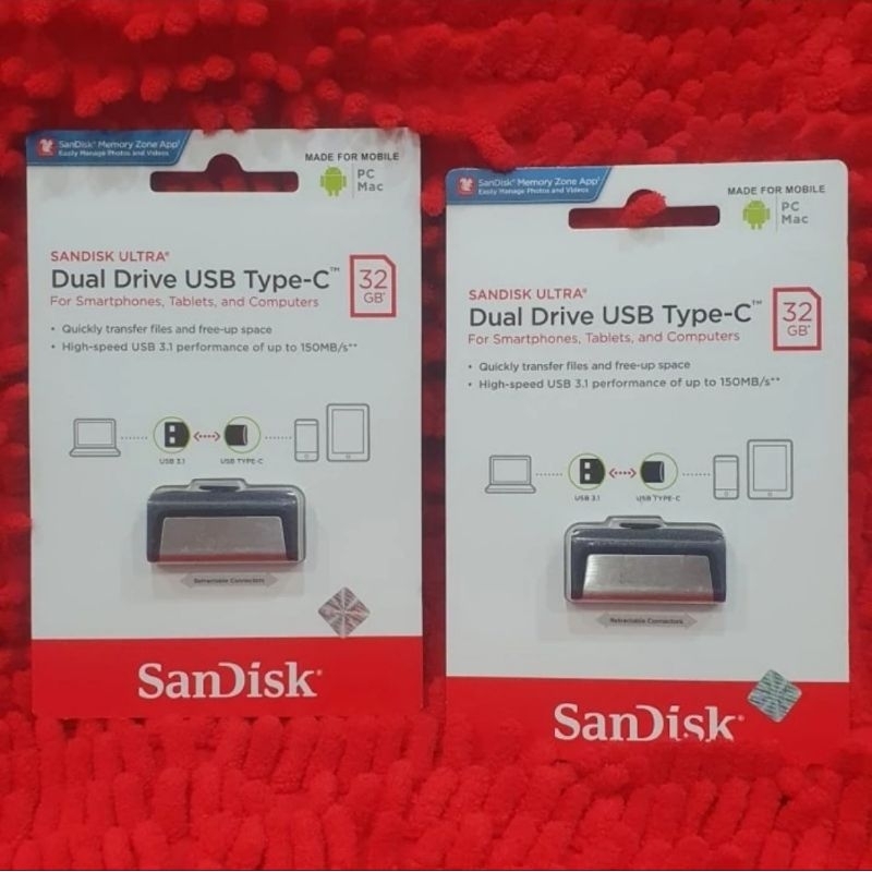 OTG SANDISK 32GB TYPE C