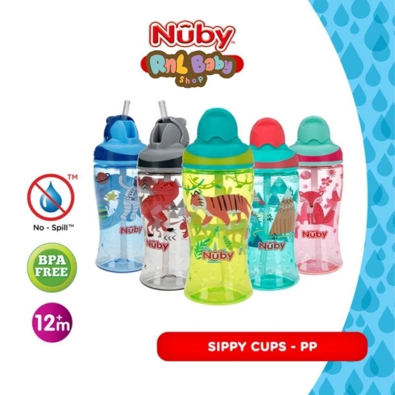 Nuby Sports Bottle Sippy Cup 360 ml - Botol Minum Anak