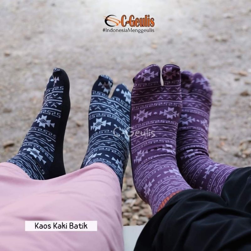 c-geulis kaos kaki batik dewasa wanita