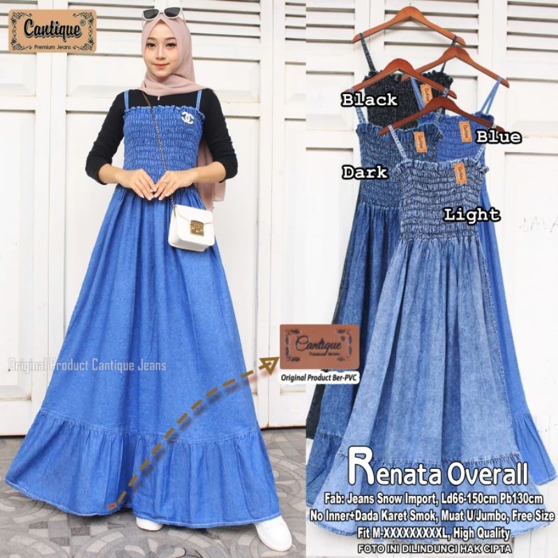 RENATA OVERALL by Cantique Premium Jeans