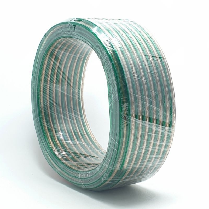 Kabel Transparan Kabel 2 x30 2x50 2x80 2x120 30Y (20M ) Serabut Per Rol 2line-/kabel speaker/audio