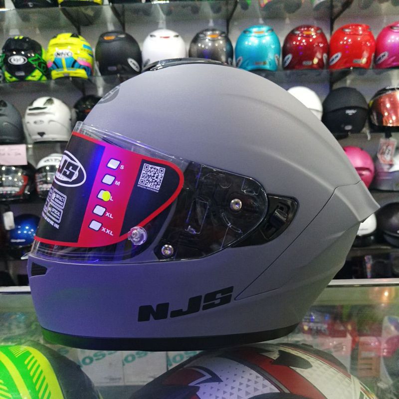 HELM NJS ZX-1 SOLID HELM NJS FULLFACE
