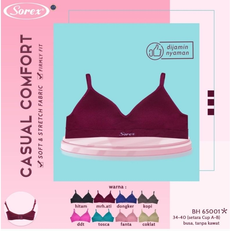 Sorex Bra 65001 casual comfort