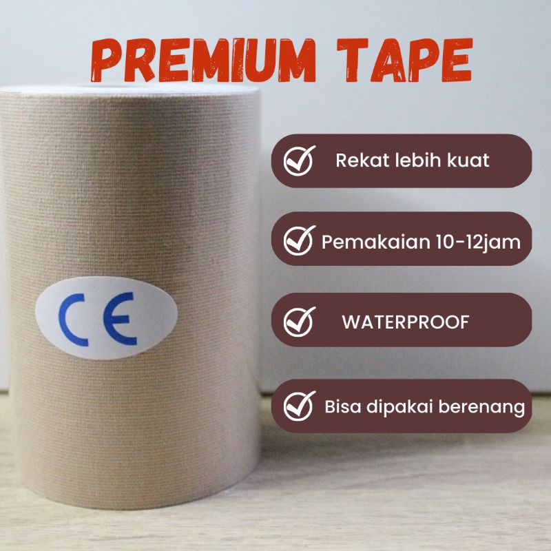 Breast binder perata dada tomboy plester dada seamless bra #bratape