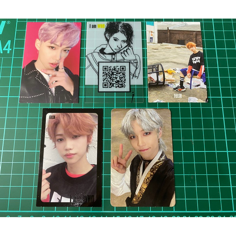 PHOTOCARD PC OFFICIAL FELIX STRAY KIDS SKZ STRAYKIDS GO LIVE CONCEPT CLEAR PC IMW NAME CARD LOGO NOE