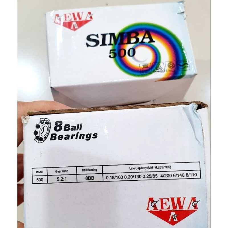 REEL AEWA SIMBA 500 / REEL MINI / REEL UDANG