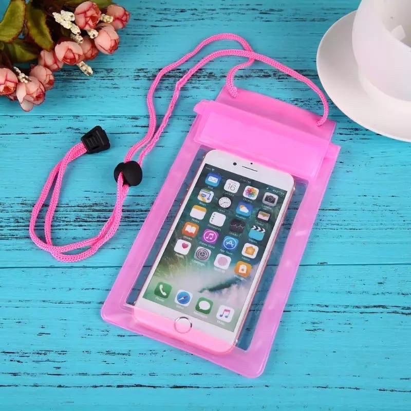 ELITE Waterproof Case HP Universal Anti Air XL 6&quot; Universal All Size Hp Warna Warni High Quality