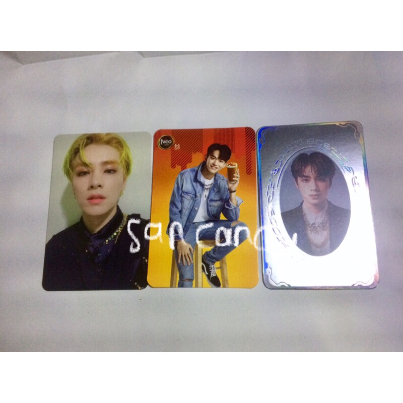 photocard pc wayv xiaojun kihno syb fanmade china lucas neo coffe