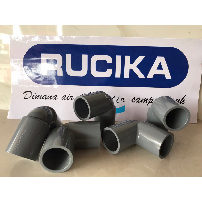 Elbow PVC Rucika 1” AW