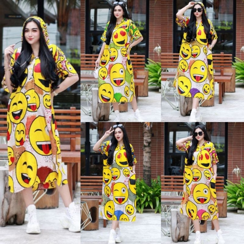 daster Hoodie jumbo Ld 120/dress hoodie wanita model terbaru 2023