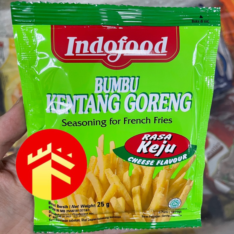 INDOFOOD BUBUK KENTANG GORENG KEJU JAGUNG BAKAR BARBEQUE BBQ BUMBUM BUBUK TABUR KENTANG GORENG