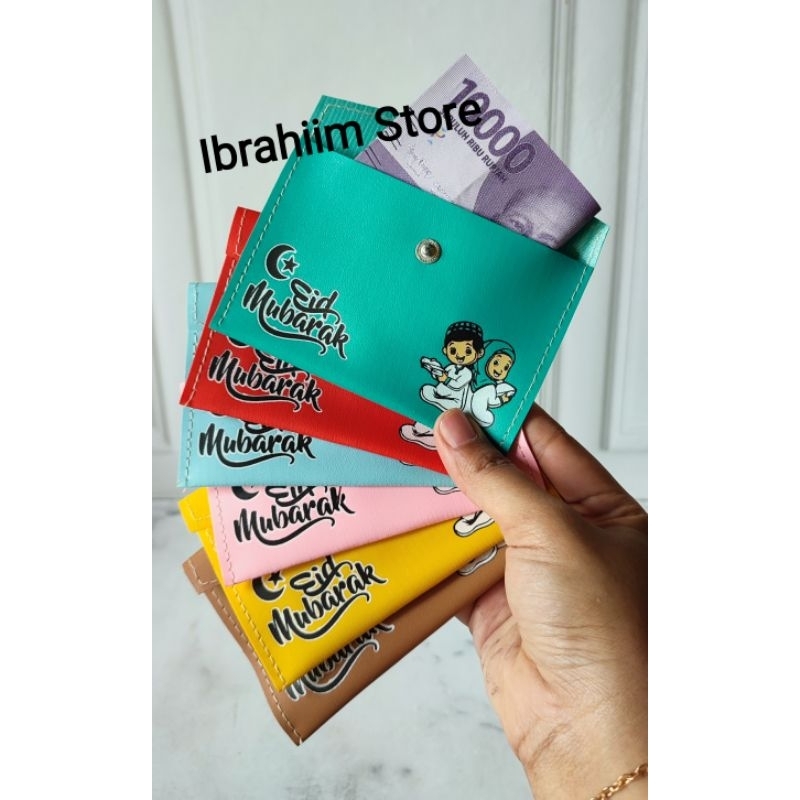 (ISI 12 PCS) DOMPET LEBARAN IDUL FITRI UKURAN BESAR BAHAN CCI / DOMPET UANG KERTAS ANGPAO LEBARAN IDUL FITRI MURAH