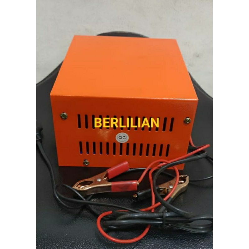 Charger Aki 10A Merek RAIDEN input AC 220V Cash Aki 12V dan 6V