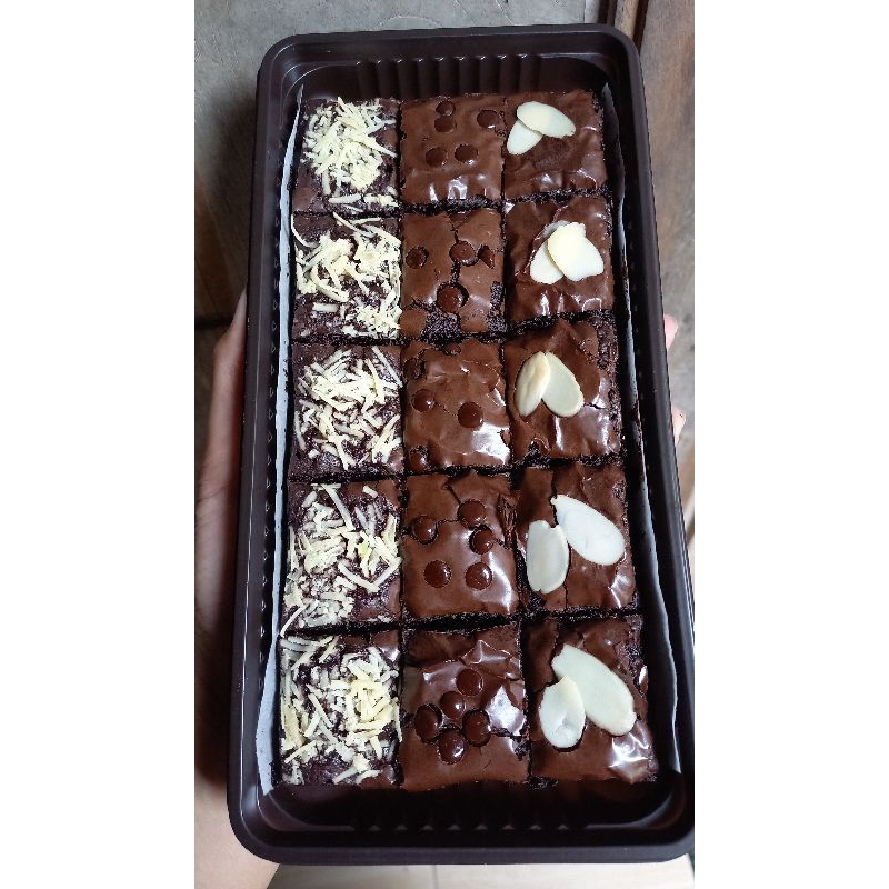 

Fudgy Brownies Made by Order